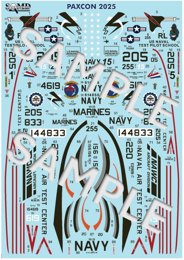 PaxCon 2025 Decal Sheet